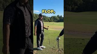 Teaching a simple flop #golf #shortgame #golfer