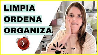 Como Ordenar y Organizar Tu Casa Cuando Tienes Poco Tiempo