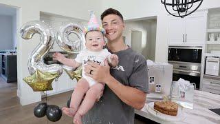 SURPRISING MY HUSBAND FOR HIS BIRTHDAY *First Birthday as a Dad*
