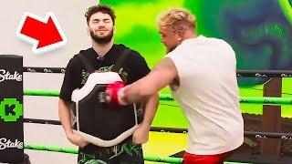 Jake Paul Trains Adin Ross.. 