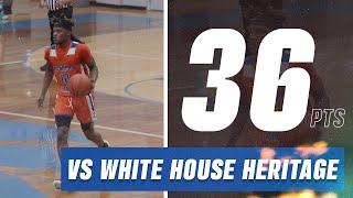 Asa Hardyway Drops 36 PTS 5 THREES Highlights vs White House Heritage 12.29.2021 UNLIMITED RANGE