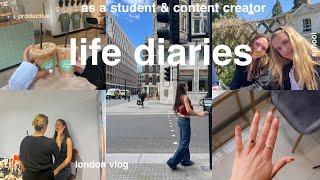 PRODUCTIVE days in my life️ LONDON VLOG school life new nails & friends