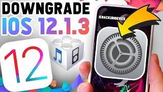 Downgrade iOS 12.1.3 to iOS 12.1.2  12.1.1 & Jailbreak iOS 12 Update KEEP DATA