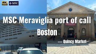 Discover the BOSTON Cruise Port  #boston #cruiseport #mscmeraviglia