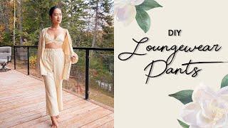 How to sew a Loungewear Set - Ivy Lounge Pants sewing tutorial