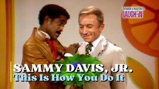 Sammy Davis Jr. With Henry Gibson  This Is How You Do It  Rowan & Martins Laugh-In