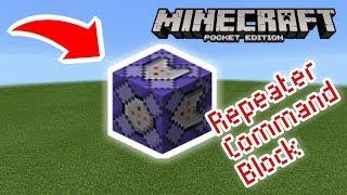 How To Repeat Commands Using A Command Block  MCPE