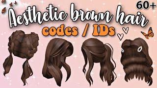 60+ Aesthetic Brown Hair Codes  IDs For Brookhaven & Bloxburg Girls & Boys NEW Brunette ROBLOX