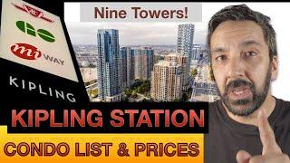 Kipling TTC Subway Station List of Condos and Prices Toronto Explained