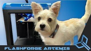 The New FlashForge Artemis 3D Printer