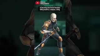 Gray Fox the cool cyborg ninja is a horror story and a warning  #metalgear