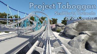 Penguin Trek  SeaWorld Orlando 2024 B&M Family Launched Roller Coaster POV