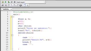 C Programming Tutorial - 35 The Switch Statement