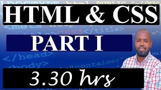 HTML and CSS COURSE PART I