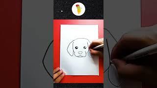 CÓMO DIBUJAR UN PERRO KAWAII #shorts