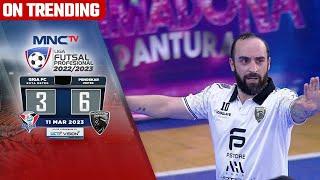 PENDEKAR ON FIRE Highlight Giga FC 3 VS 6 Pendekar United  Liga Futsal Profesional 20222023