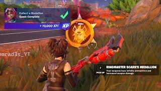 How to EASILY Collect a Medallion Fortnite locations Chapter 5 Season 3