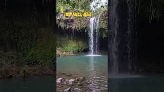 Twin Falls Maui Waterfall #hawaii