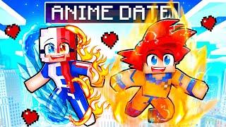 Going on a ANIME DATE in Minecraft
