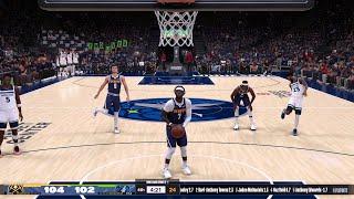 NBA 2K24 Playoffs Mode  TIMBERWOLVES vs NUGGETS FULL GAME 4  Ultra PS5 Gameplay