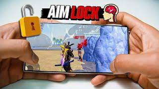 PERFECT  AIM LOCK  FOR MOBILE   FREE FIRE NEW HEADSHOT TRICK #PlayGalaxy