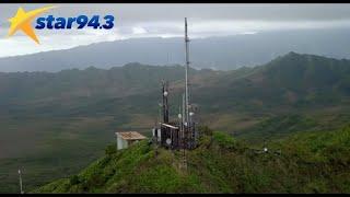 Star 94 3 Transmitter on Mt  Kahili