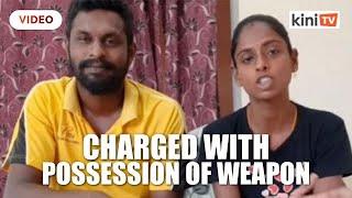 YouTuber Pavithras husband charged with possessing dangerous weapon