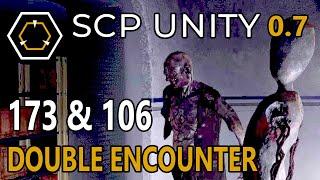 REDESIGNED SCP-106 & 173 Double encounter - SCP Unity v0.7.3