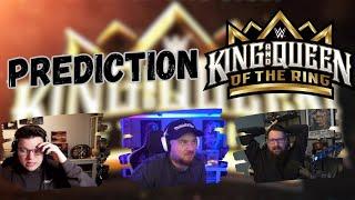 UNSERE KING OF THE RING PREDICTION  SMACKDOWN LIVE REACTION mit @steini. &  @slivooo