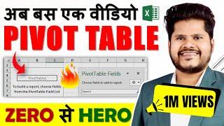 You Dont Know  Proper Use of PIVOT TABLE in Excel - Pivot Table Tutorial