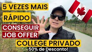 Como IMIGRAR para o Canadá  College Privado  Zarillo Neto