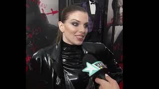 Julia Fox In Black Latex Outfit