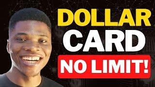 New Virtual Dollar Card for International Payments without Limit in Nigeria  2023