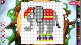 Hama Beads App  Circus Animals & Other Bead Creations for Kids