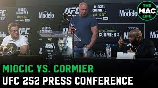 Stipe Miocic and Daniel Cormier talk personal rivalry  UFC 252 Press Conference