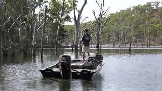 Trying new ground at Eungella Dam