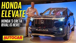 2023 Honda Elevate - New Honda SUV is here to take on the Hyundai Creta  First Look  Autocar India