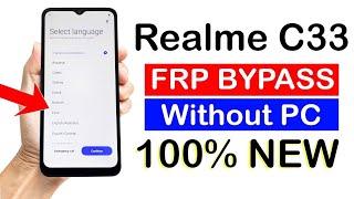 Realme C33 FRP Bypass Android 12 Without PC  RMX3627RMX3624  No Phone Clone Method