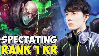 LEARNING FROM THE RANK 1 KOREAN SINGED Spectating his Singed Gameplay