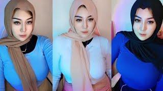 hijab style bulet ketat menonjol