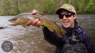 Nymphing In The Rain  Fly Fishing #shorts