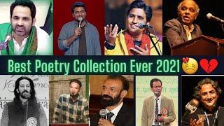 Best Poetry Collection Ever 2021 Tahzeeb Hafi  Zakir Khan  Ali Zaryoun  Dr Rahat Indori Shayari