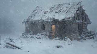 Winter Sanctuary in Blizzard  Frozen Soundscape for Relaxation & Focus  Howling Winds & Snowstorm