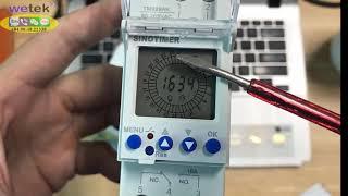 Timer điện tử giao diện mặt đồng hồ tròn TM929AK hướng dẫn sử dụng siêu dễ