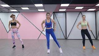  HOT  Reduction Of Belly Fat Quickly  25-min Aerobic Dance Workout  Eva Fitness