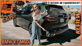 BMW X7 M60i im Test 2023 Wir fahren das 7-Sitzer Facelift Fahrbericht  Review  40i xDrive LCI