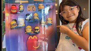 Despicable ME 4 Minions HAPPY Meal TOYS