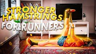 Hamstring Strength Exercises For Runners - Part 2 - FOLLOW ALONG Home Workout