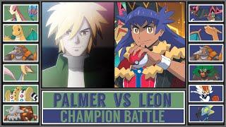 Pokémon Champ Battle PALMER vs LEON