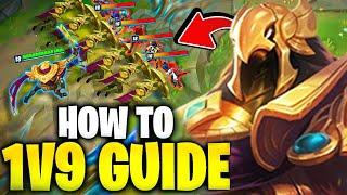 Rank 1 Azir Shows You How To 1v9 Carry Every Game in Season 14  1v9 Azir Guide